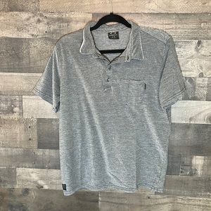 Gray Oakley Polo Shirt